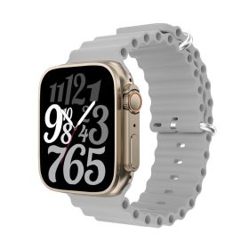 S8Ultra smart watch NFC sports step record heart rate blood pressure blood oxygen Bluetooth bracelet - smartwatch-gray