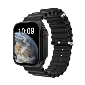 S8Ultra smart watch NFC sports step record heart rate blood pressure blood oxygen Bluetooth bracelet - smartwatch-black