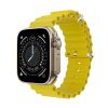 S8Ultra smart watch NFC sports step record heart rate blood pressure blood oxygen Bluetooth bracelet - smartwatch-yellow