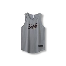 Loose Men Running Vest 2022 Outdoor street basketball Gym Sleeveless Letter Print Shirt Quick Dry Fitness Bodybuilding Tank Tops - 870 vest10 - 5XL