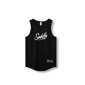 Loose Men Running Vest 2022 Outdoor street basketball Gym Sleeveless Letter Print Shirt Quick Dry Fitness Bodybuilding Tank Tops - 870 vest16 - XXL