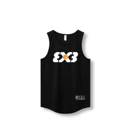 Loose Men Running Vest 2022 Outdoor street basketball Gym Sleeveless Letter Print Shirt Quick Dry Fitness Bodybuilding Tank Tops - 870 vest22 - M