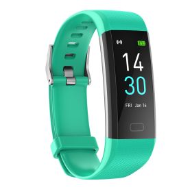 S5 Fitness Tracker Smart Watch Sports Watch Bracelet blood pressure fitness heart rate meter step temperature waterproof sports bracelet - green