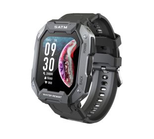 C20 three prevention sports intelligent wearable watch Outdoor waterproof monitoring heart rate and blood pressure multi-function - black