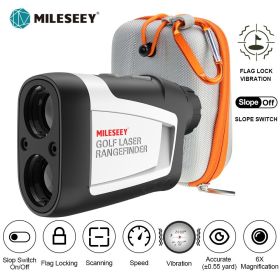 PF210 600M Yd Golf Laser Rangefinder Mini Golf Rangefinder Sport Laser Measure Distance Meter Golf Rangefinder for Hunt - PF210 Black - 600m