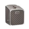 Indoor Private 2L Folding Steam Sauna Spa Tent  - Gray - Sauna Spa Tent