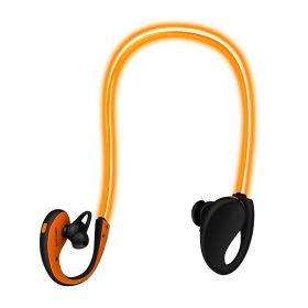 Wireless Sports Headsets Wireless V4.1 Neckband Earphones HD Stereo Sweat-proof Headphones Earbuds - Orange