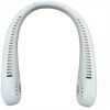 Trendy Silicone Neck Hung Fan Portable Lazy Silent Neck Hung Fan Outdoor Sports For Men Women Kids Home Office Travel Outdoor - Green