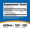 Nutricost Ashwagandha Herbal Supplement 600mg, 120 Capsules - eSupplements, llc