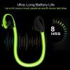 Wireless Sports Headsets Wireless V4.1 Neckband Earphones HD Stereo Sweat-proof Headphones Earbuds - Green
