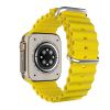 S8Ultra smart watch NFC sports step record heart rate blood pressure blood oxygen Bluetooth bracelet - smartwatch-yellow