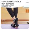 Professional Non-slip Gym Yoga Shoes Flat Soft Anti-slip Sole Ballet Fitness Dance Shoes Pilates Yoga Shoes Socks - S - Green