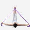 Exercise Resistance Band For Recovery; Physical Therapy; Yoga; Pilates; Rehab; Fitness; Strength Training - Yellow - 150*15*0.35cm/59*5.9*0.13in