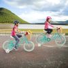 14" Kid's Bike with Training Wheels and Adjustable Handlebar Seat - Green