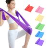 Exercise Resistance Band For Recovery; Physical Therapy; Yoga; Pilates; Rehab; Fitness; Strength Training - Yellow - 150*15*0.35cm/59*5.9*0.13in