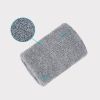 4Pcs/Lot Wrist Sweatband Tennis Sport Wristband Volleyball Gym Elastic Wrist Brace Support Sweat Band Towel Bracelet Protector - Gray 4Pcs