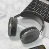 New Max P9 Pro Wireless Bluetooth Headphones HiFi Stereo Noise Cancelling Waterproof Mic Pods Over Ear Sports - Red