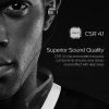 Foldable Wireless Headsets Wireless 4.1 Sport Neckband Stereo Headphones Sweatproof Earphones Earbuds - Black