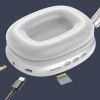 New Max P9 Pro Wireless Bluetooth Headphones HiFi Stereo Noise Cancelling Waterproof Mic Pods Over Ear Sports - White