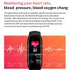 M6 Smart Bracelet Men Fitness Smart Wristband Women Sports Tracker Smart Watch Play Music Bracelet M6 Band For Adriod IOS - Orange with Box