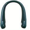 Trendy Silicone Neck Hung Fan Portable Lazy Silent Neck Hung Fan Outdoor Sports For Men Women Kids Home Office Travel Outdoor - Green