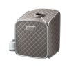 Indoor Private 2L Folding Steam Sauna Spa Tent  - Gray - Sauna Spa Tent
