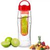 Fruitzola JAMMER Fruit Infuser Water Bottle In 5 Colors - Orange