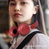 New cross-border popular wireless headset Bluetooth subwoofer stereo plug-in card sports computer headset - black
