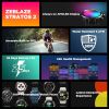 Zeblaze Stratos 2 GPS Smart Watch AMOLED Display 24h Health Monitor 5 ATM Long Battery Life Smartwatch for Men - Black