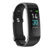 S5 Fitness Tracker Smart Watch Sports Watch Bracelet blood pressure fitness heart rate meter step temperature waterproof sports bracelet - Red