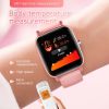 Ultima Heart Health Tracker Smart Watch With Many More Functions - PINK